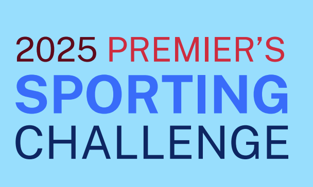 An image of the 2025 Premier's Sporting Challenge promotional header.