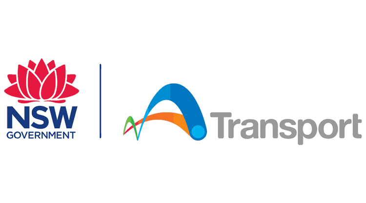 AN image of the Transport for NSW logo.